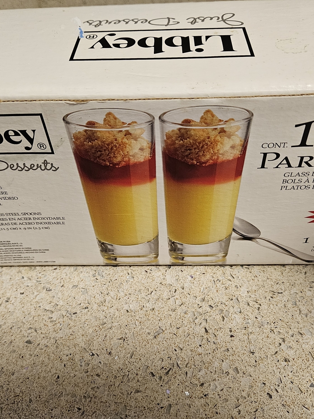 Libbey Just Desserts Parfait Glasses - Set of 8